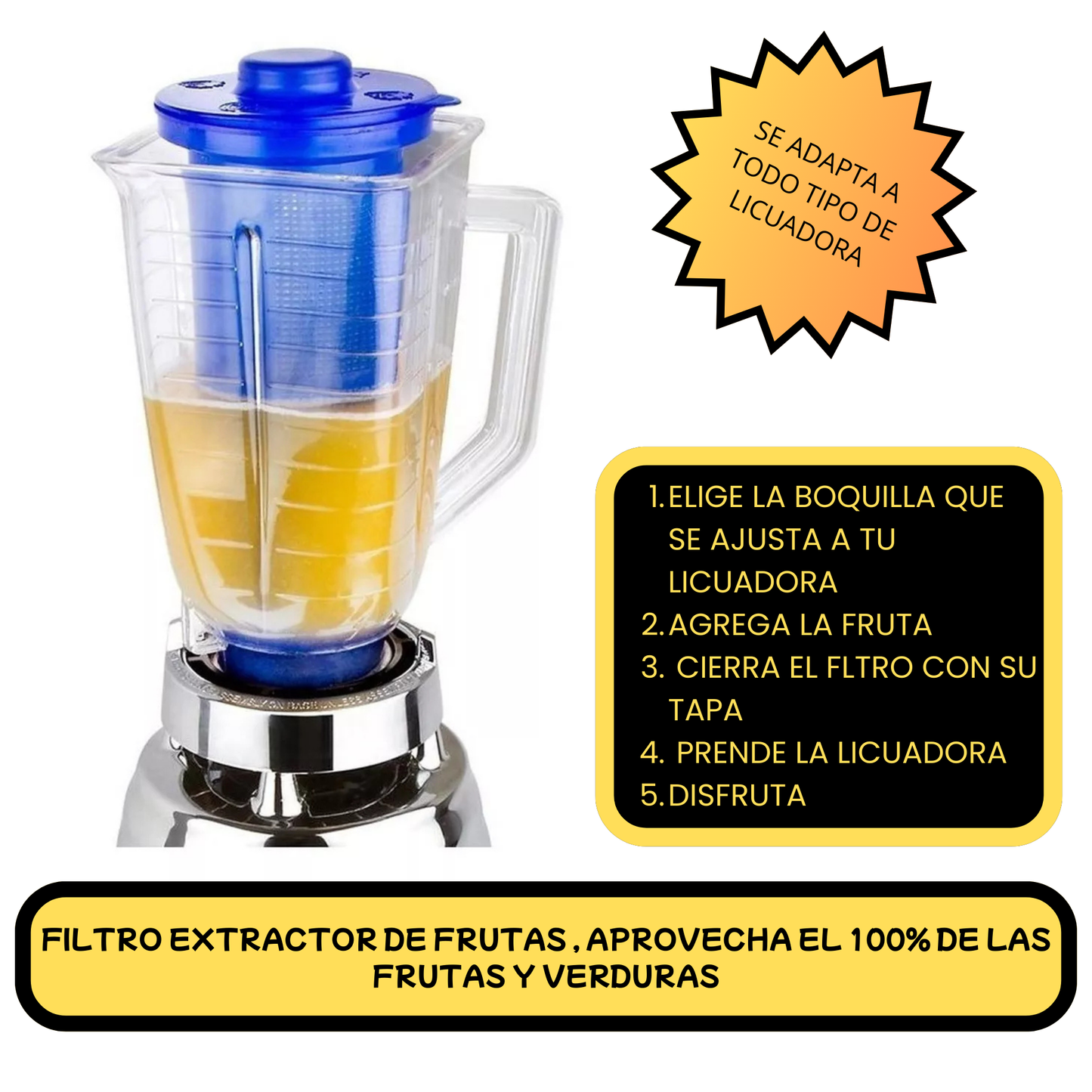 Filtro Extractor Para Licuadora