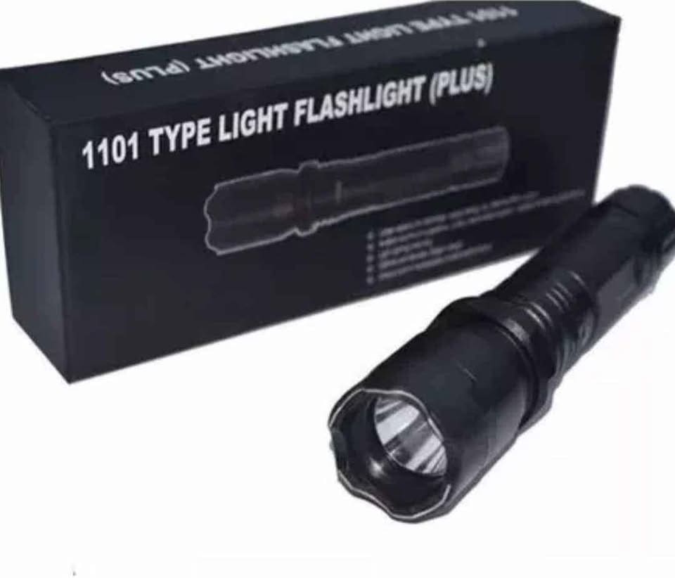 Linterna LED Recargable Con Taser