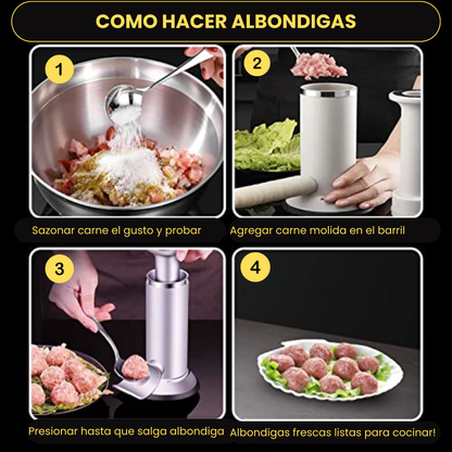 Embutidora Manual De Chorizos/Salchichas