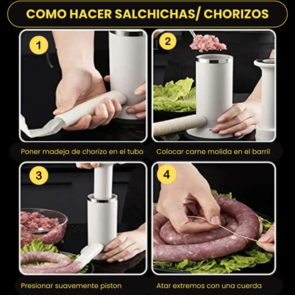 Embutidora Manual De Chorizos/Salchichas