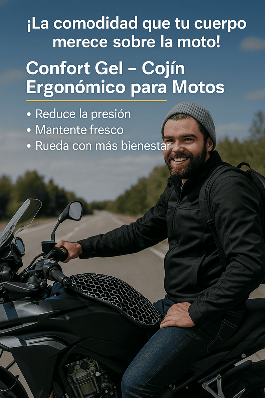 Cojín Ergonómico para motos