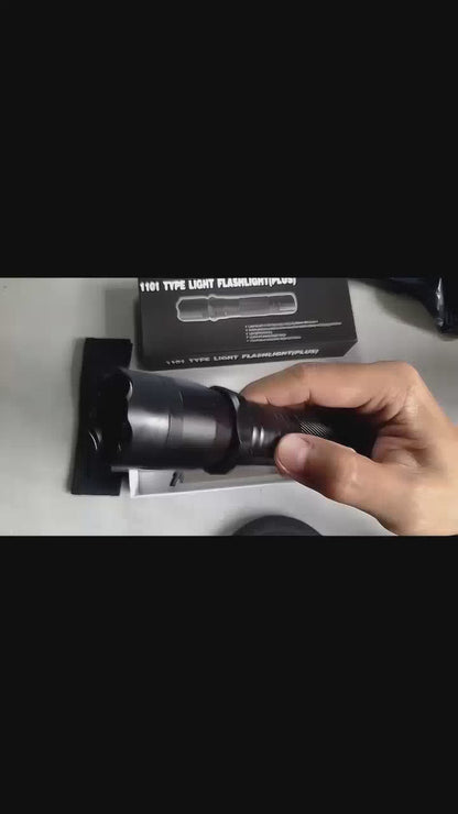 Linterna LED Recargable Con Taser